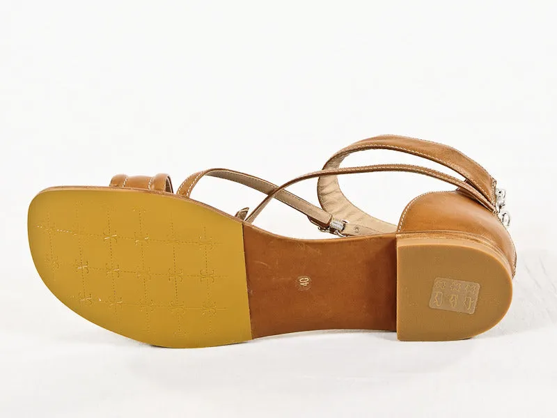 2343 Fabi Sandals-Brown