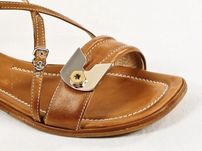 2343 Fabi Sandals-Brown