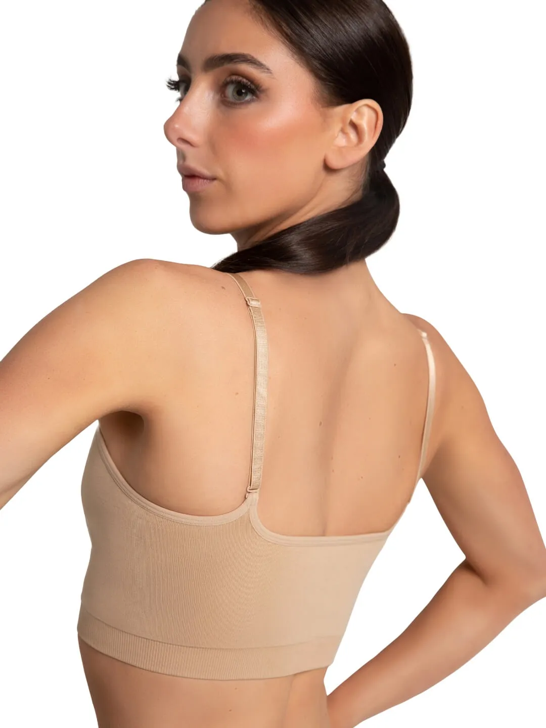 3769W Seamless Convertible Longline Bra - Adult