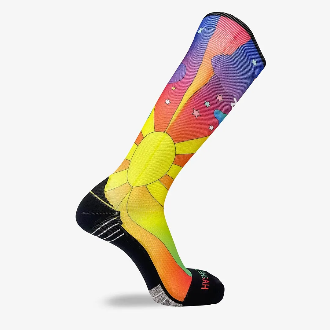 70s Scene Compression Socks (Knee-High)