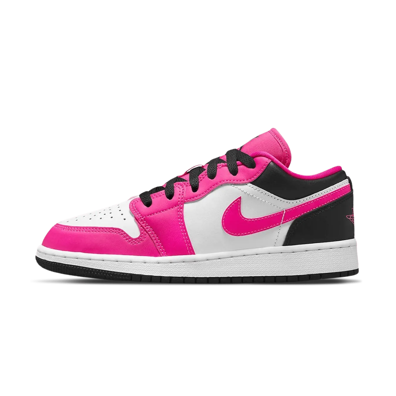 Air Jordan 1 Low GS Fierce Pink - Stylish Youth Basketball Sneakers