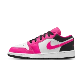 Air Jordan 1 Low GS Fierce Pink - Stylish Youth Basketball Sneakers