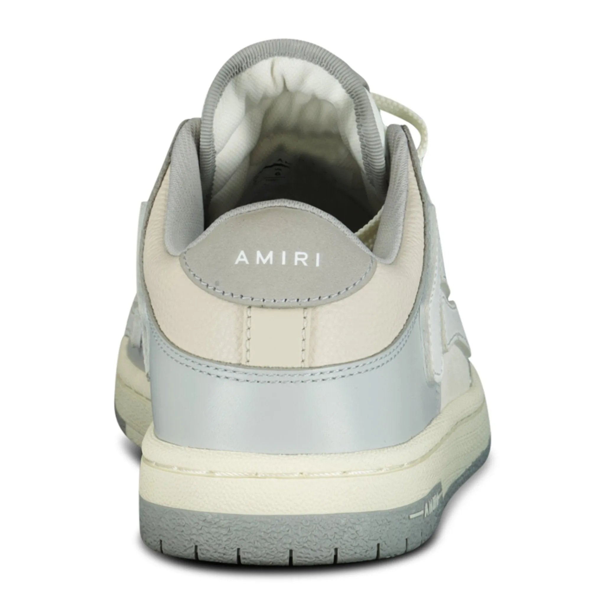 Grey Amiri Skeleton Low Top Trainers