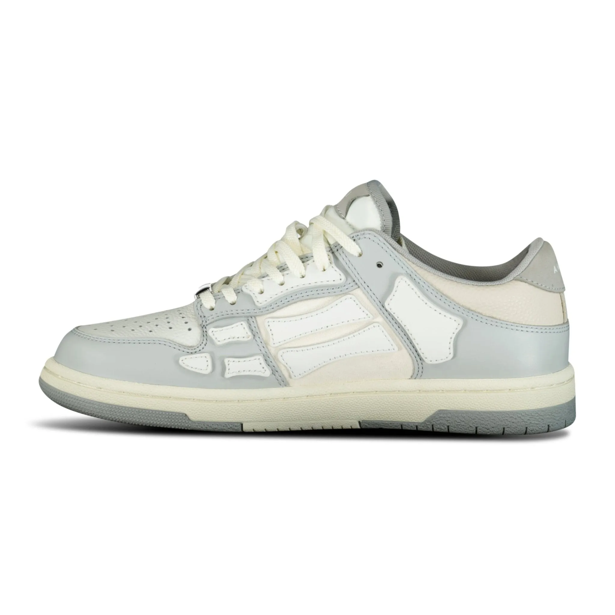 Grey Amiri Skeleton Low Top Trainers