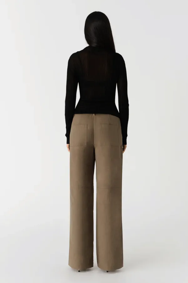 Axelly Knit Top Black