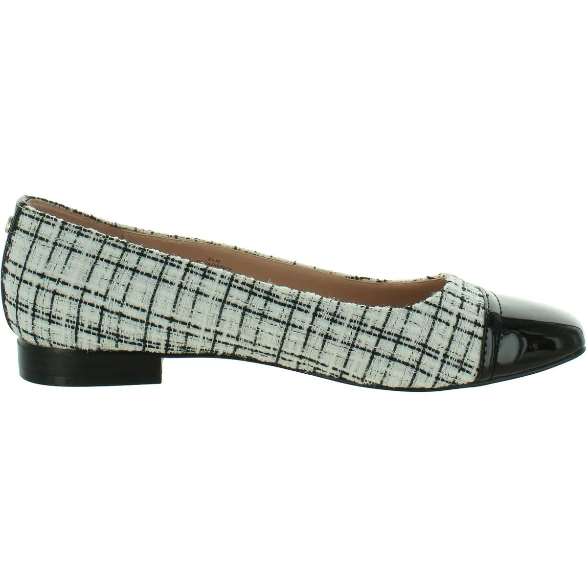 Bandolino Womens TAPRINZ2 Comfort Insole Faux Leather Ballet Flats