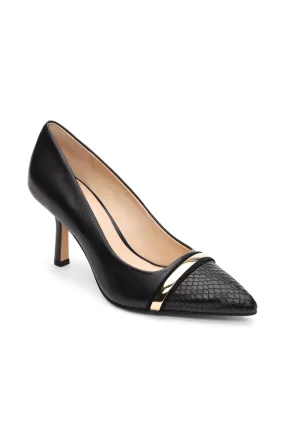 Vintage Belair Embossed Snake Design Pump – Stylish Footwear for Elegance and Comfort