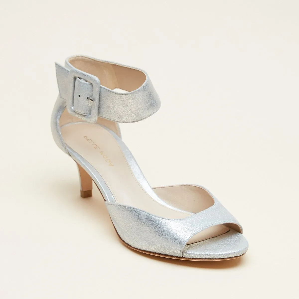 Berlin Low Heel - Silver