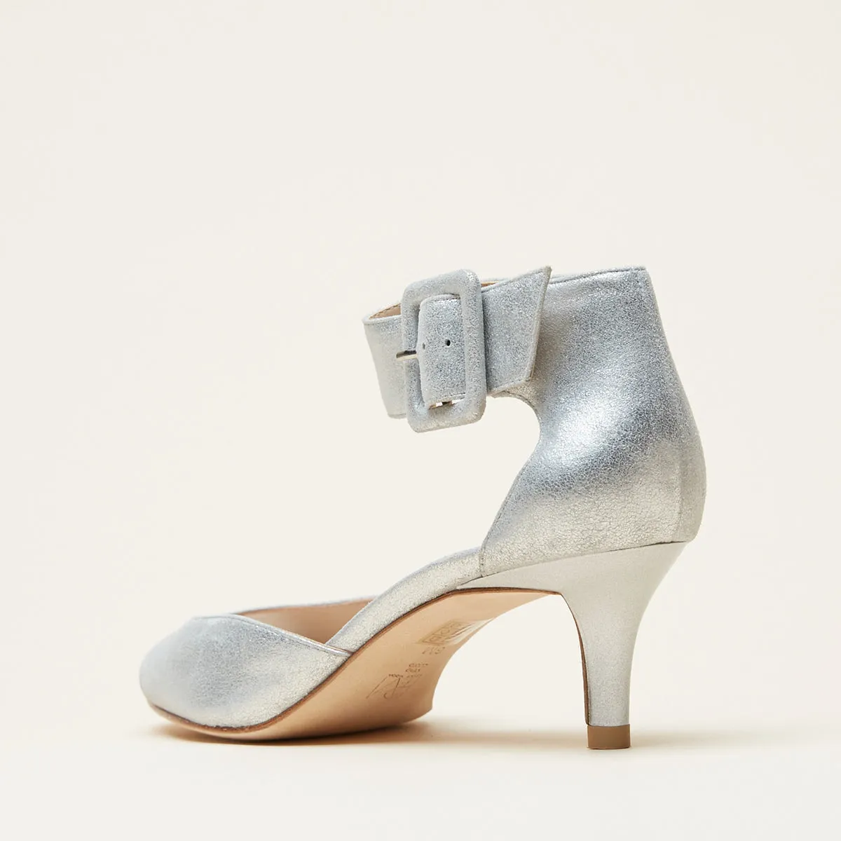 Berlin Low Heel - Silver