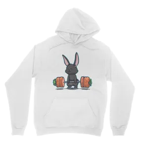 Deadlifting Black Bunny Hoodie (UK)