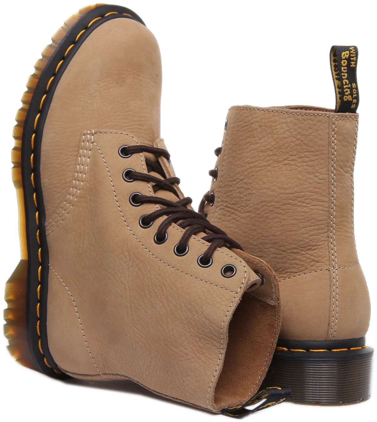 Dr Martens 1460 Pascal Unisex Boot In Sand