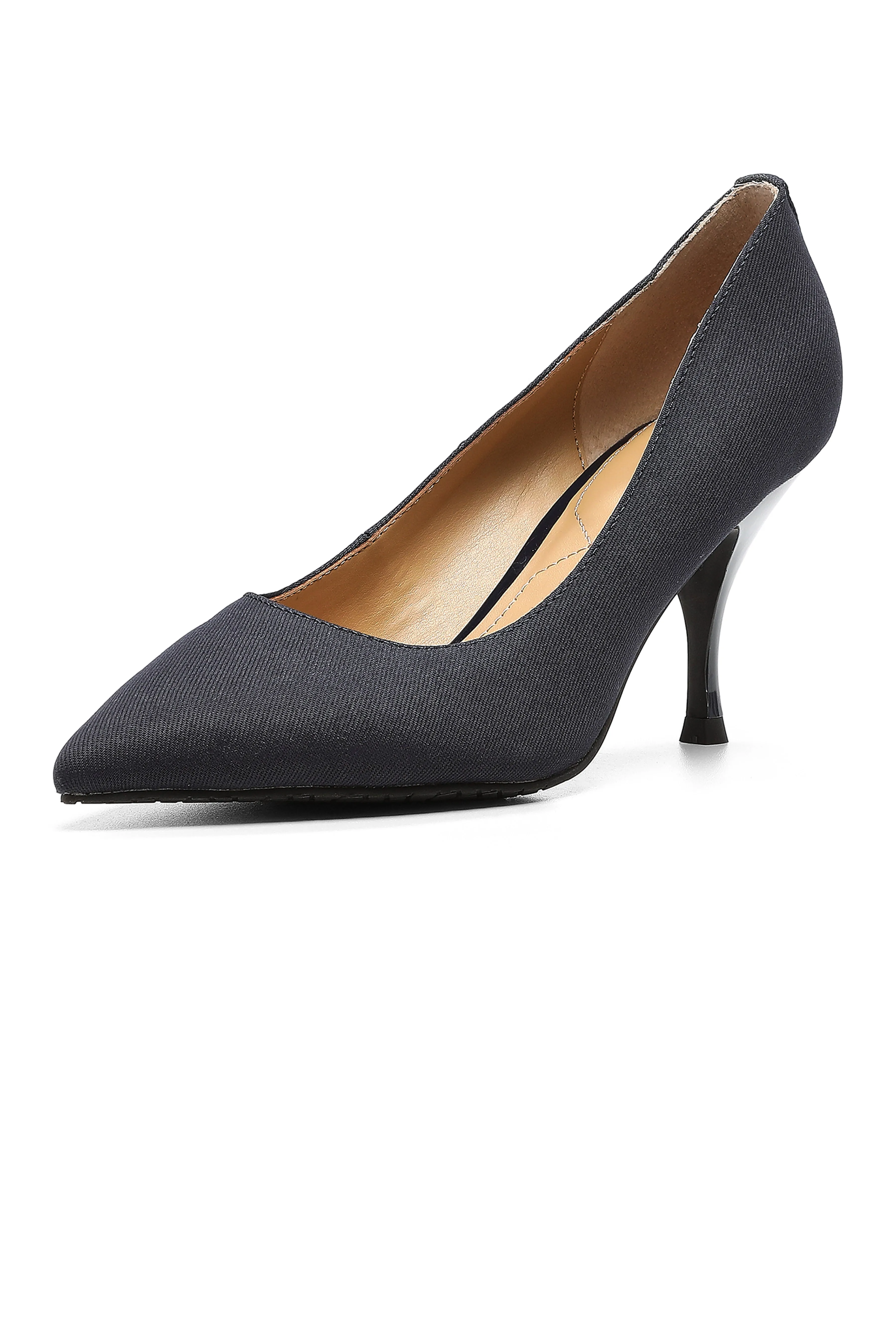 Evie Denim Pumps - Indigo