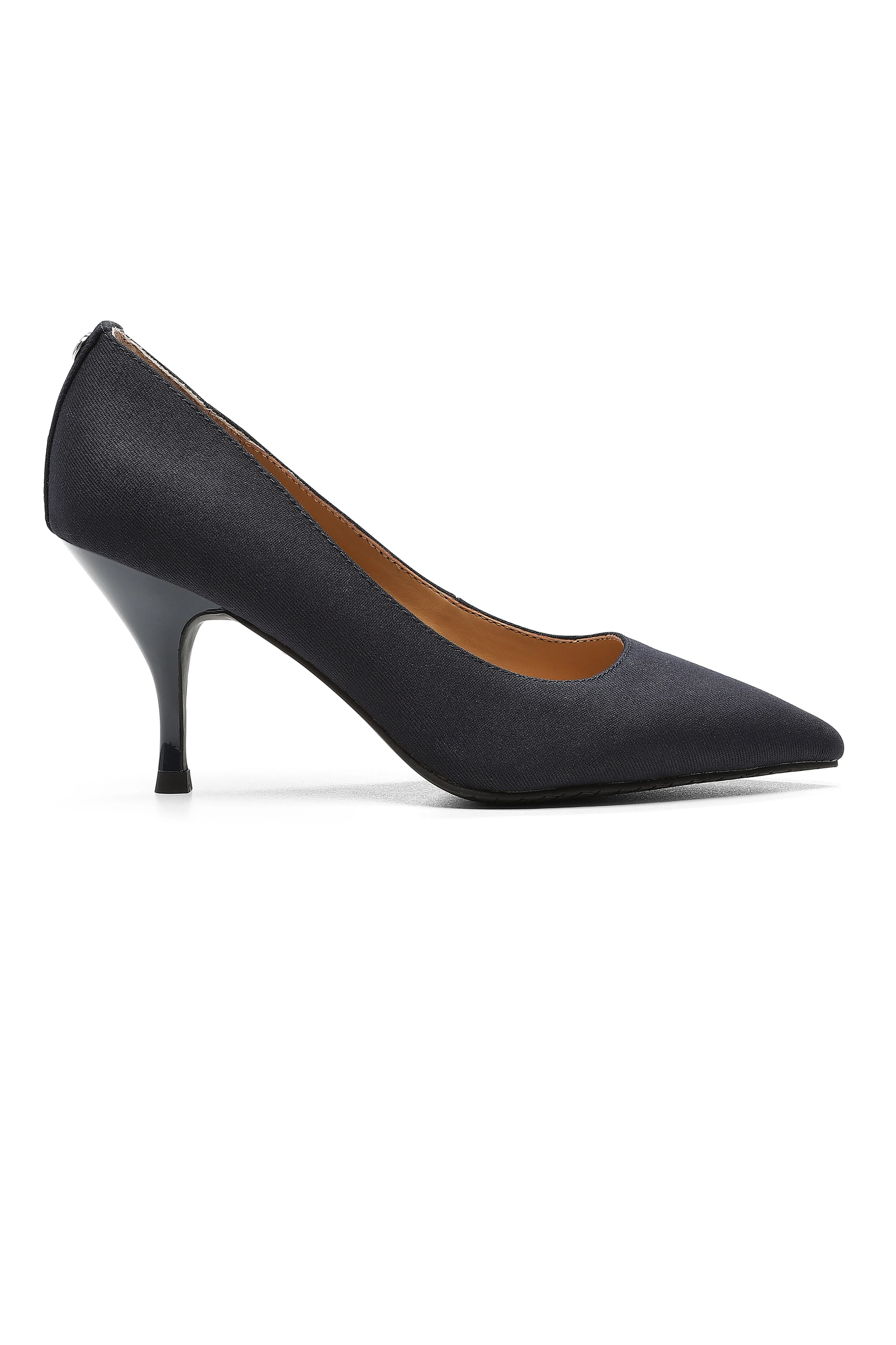 Evie Denim Pumps - Indigo