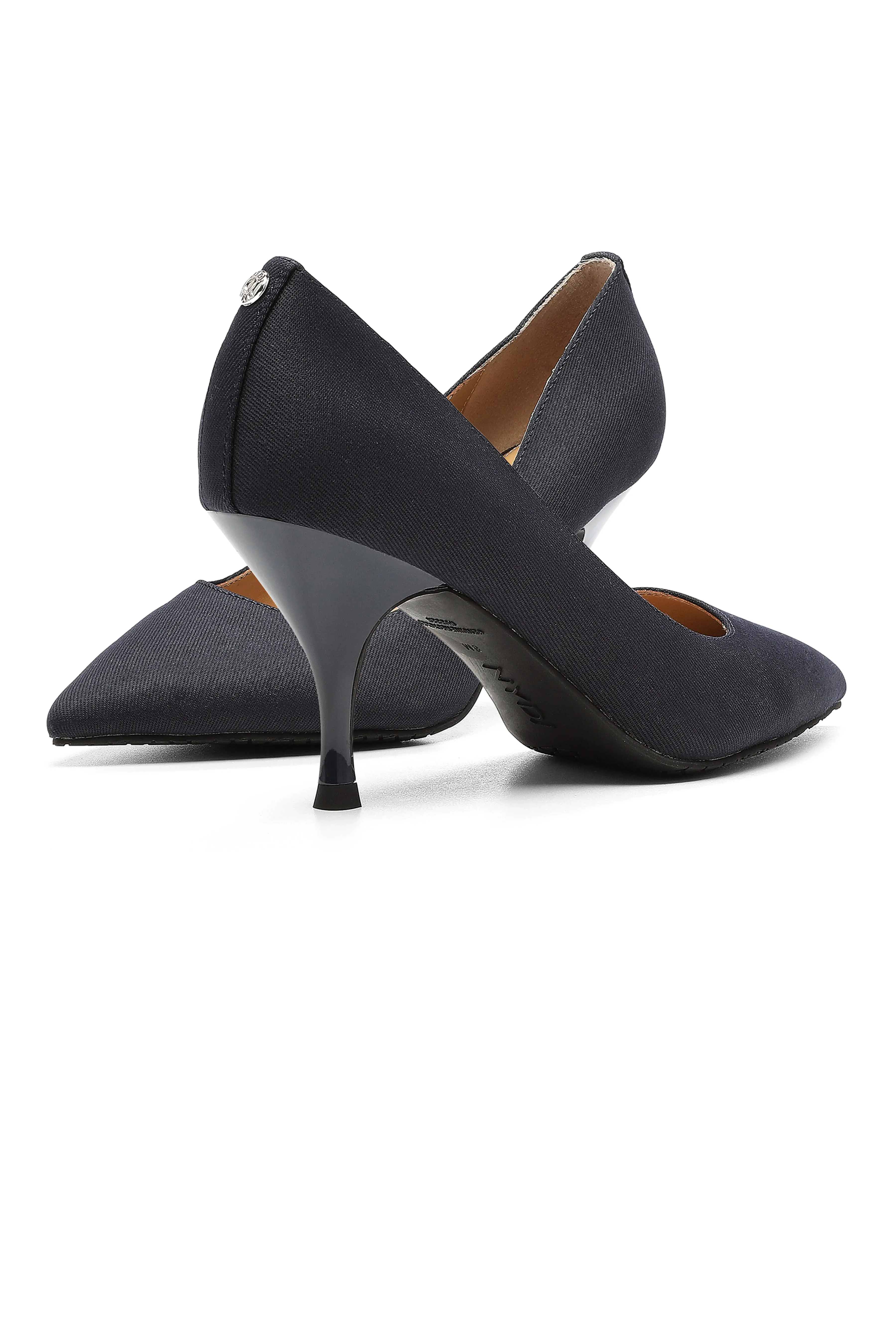 Evie Denim Pumps - Indigo
