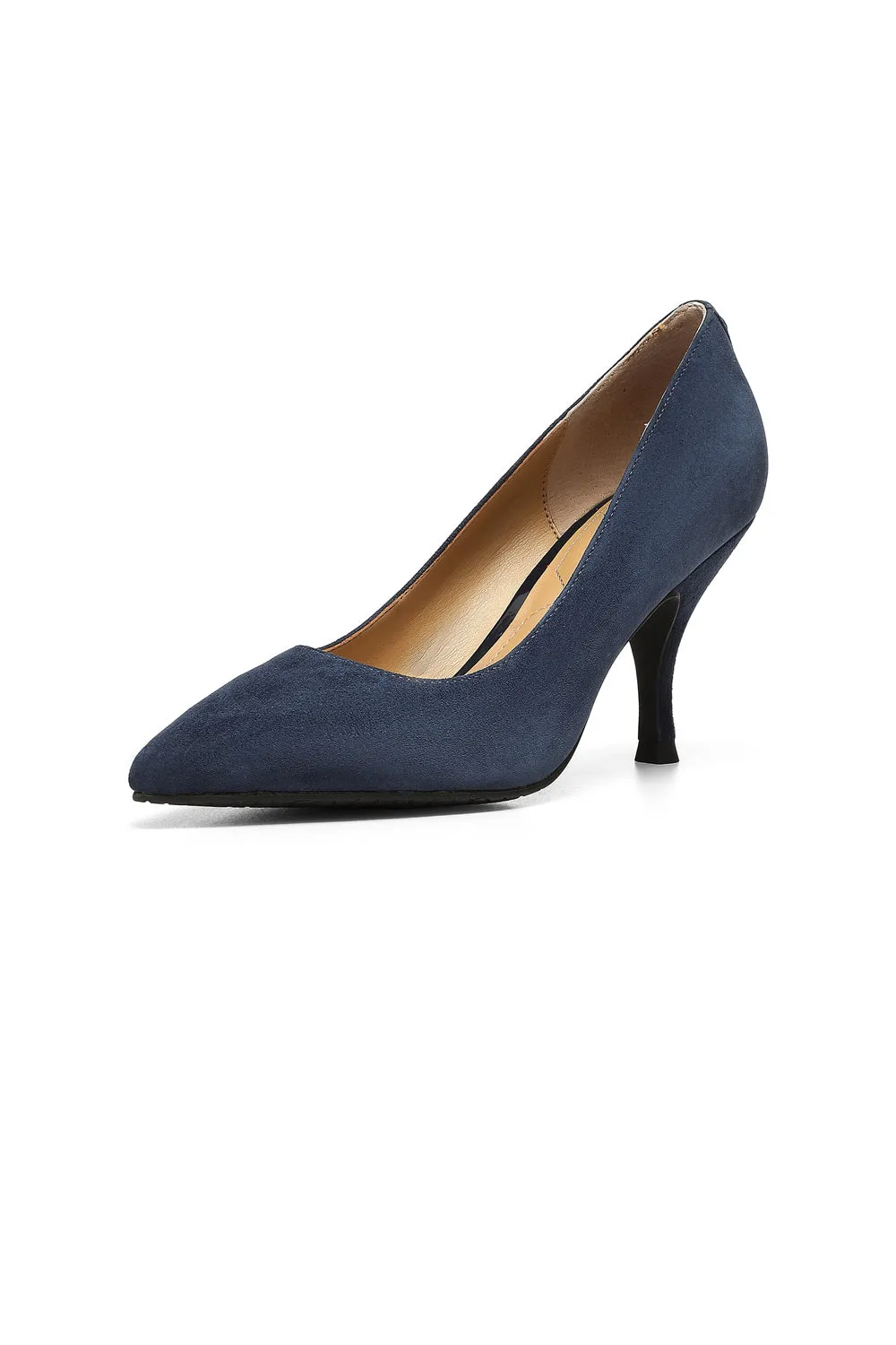 Evie Pumps - Navy