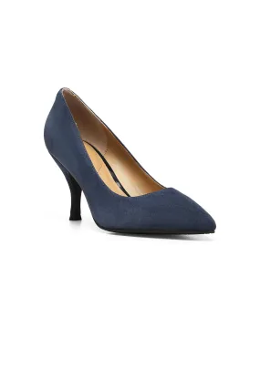 Evie Pumps - Navy