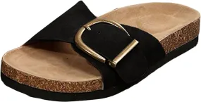 Fashion Slides Slippers for Summer Ladies New Flat Bottom One Word Pillar Fashion Casual Soft Bottom Retro Outer Wear