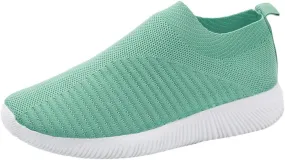 Running Shoes Women Sneakers Tennis Workout Walking Gym Lightweight Casual Shoes Women Loafer Shoes for Women Slip On Sneakers Women Arch Support