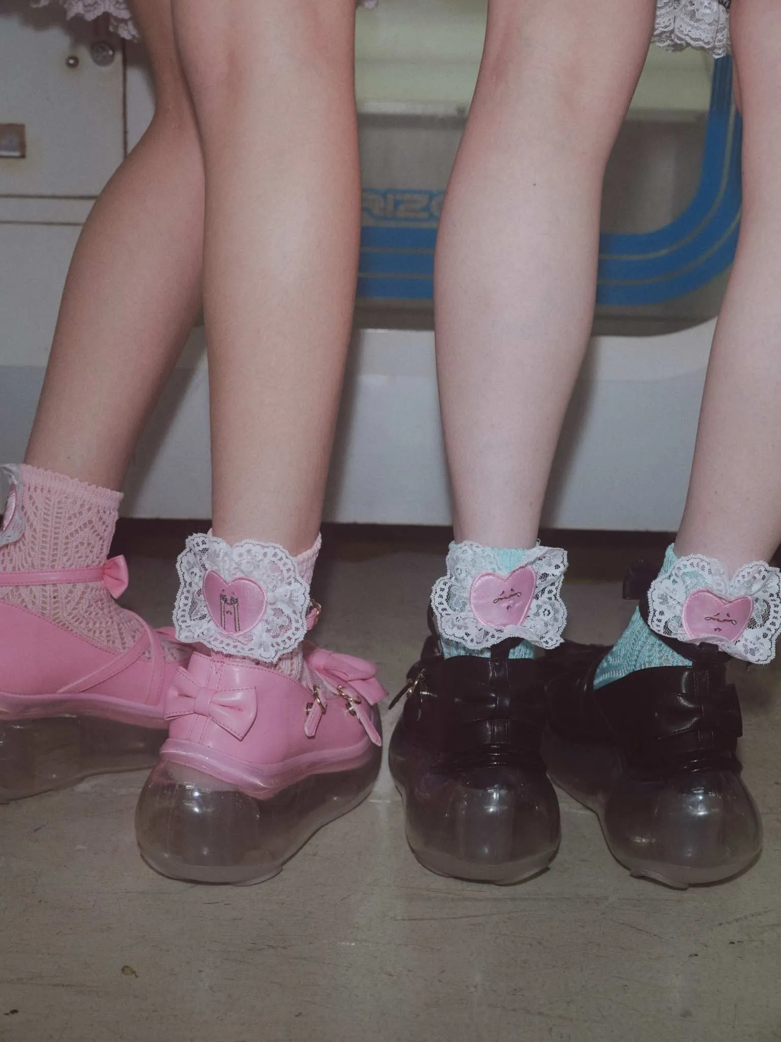 Tea Party Moon / Black / JennyFax × Angelic Pretty