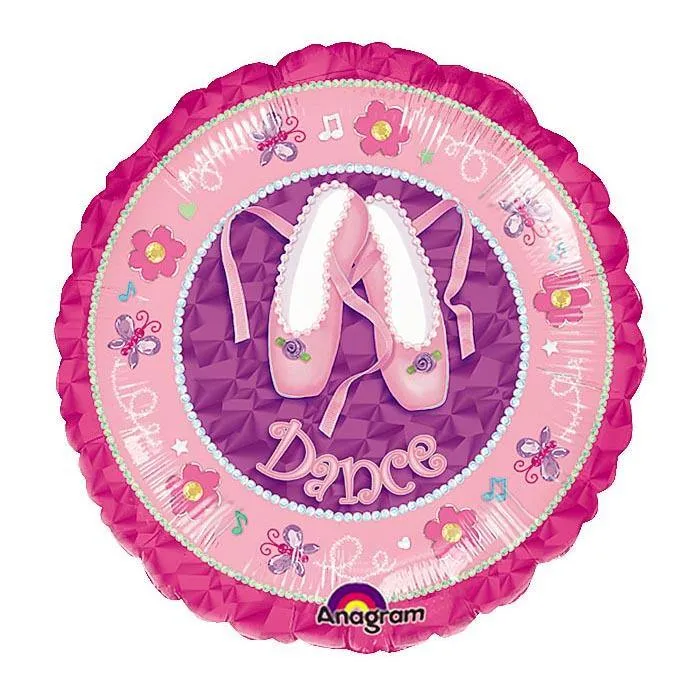 Twinkle Toes Dance Ballet Shoes Foil Balloon - 45cm