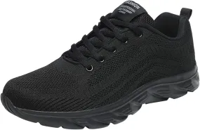 Women's Fashion Sneaker Non Slip Breathable Lightweight Comfortable Lace Up Men Running Shoes Christmas Loafers Women Glitter Sneakers for Women