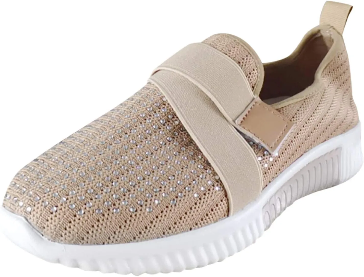 Women's Fashion Sneaker Non Slip Lace Up Comfort Women's Work or Walking Sneakers Walking Shoes Loafer Flats for Women Sneakers for Women Slip On