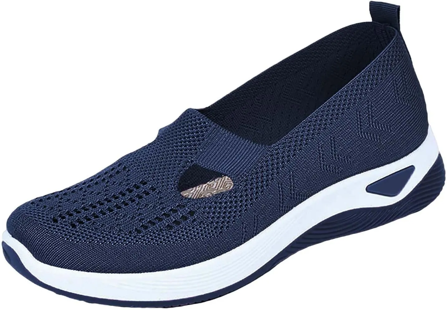 Women's Woven Orthopedic Breathable Soft Walking Womens Tennis Shoes Lether Shoes Dressy Casual Walking Sneakers Waterproof Tennis Shoe Loafers Shoe